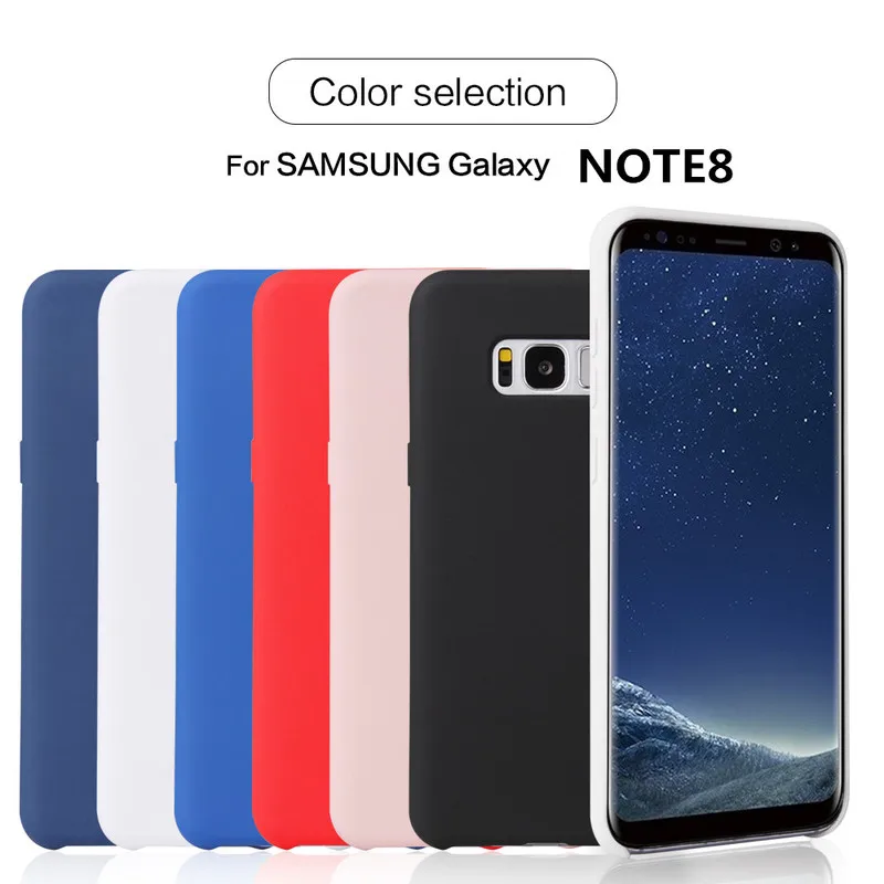 

For Samsung Galaxy Note 8 Case Samsung Note 9 Case TPU Silicone In Silky Soft Touch Cases for Samsung Galaxy Note 9 note 8 Funda