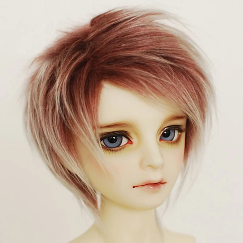 

BJD Plush Wig Short For 1/4 1/3 17" 24" Tall BJD doll MSD SD DK DZ AOD DD Doll FREE SHIPPING