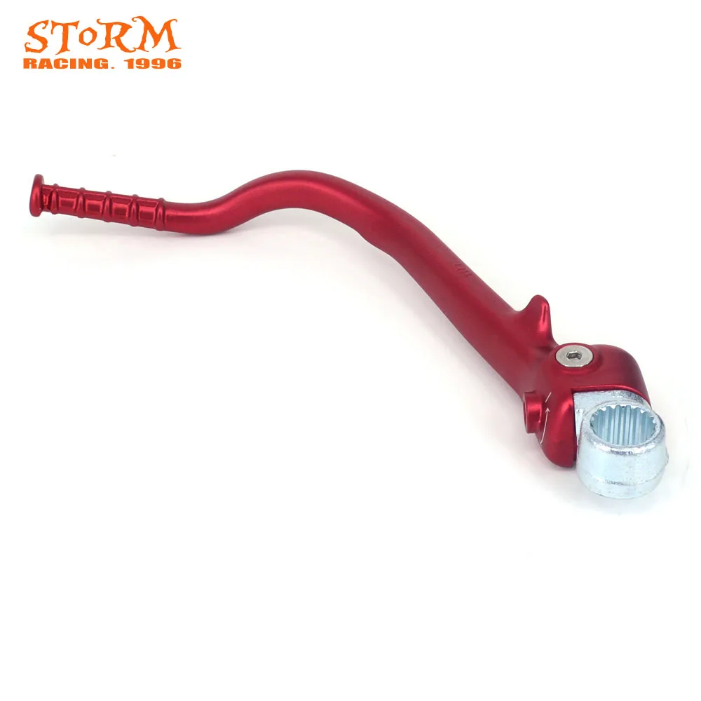 Красный кованый стартовый рычаг для HONDA CRF450R CRF450 R CRF 450R 2009 2010 2011 2012 2013 2014 2015 2016