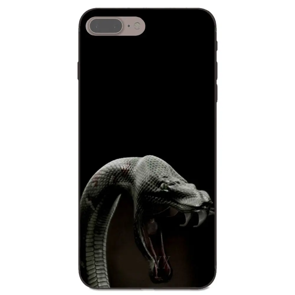 Крутой черный змей Mamba для Huawei Honor 5A 6A 6C 7A 7C 7X 8A 8C 8x 9 10 P8 P9 P10 P20 P30 Mini Lite Plus TPU чехлы