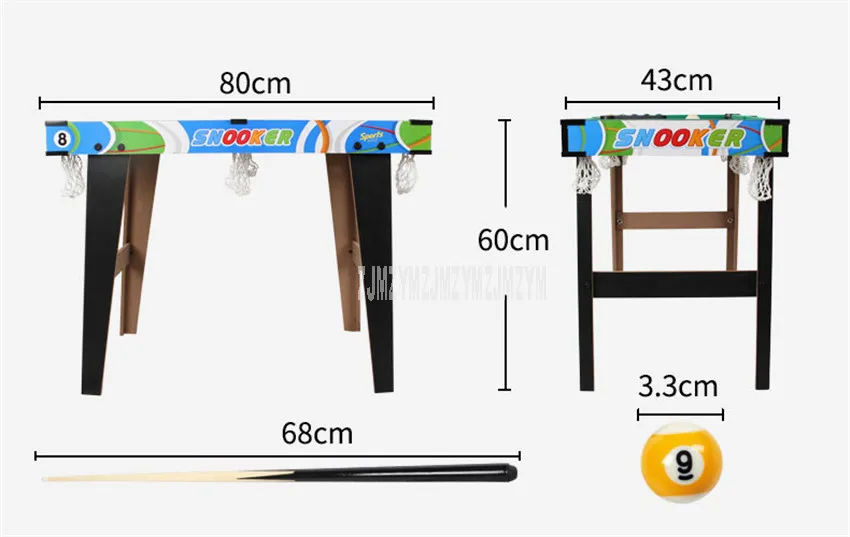 L Размер детский бильярдный стол наборы маленький бильярдный стол деревянная рамка биллиардный стол с шариками и кием дети играть спортивные игрушки HD356-2