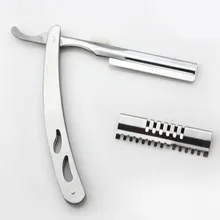 Новые профессиональные 2 в 1 ножницы для волос 440c Стальные бритвы прямые бритвы филировочные ножницы резка парикмахерские Парикмахерские ножницы