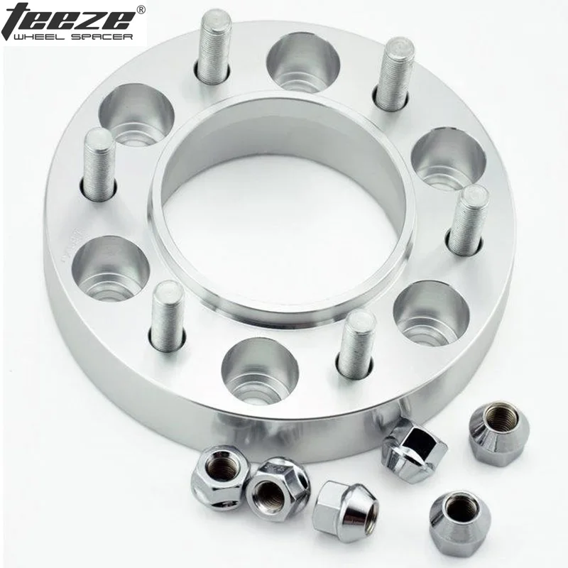 Wheel Slip On Spacers 6 mm 6x115 CB 70.1 mm 2Pcs for Cadillac Buick 