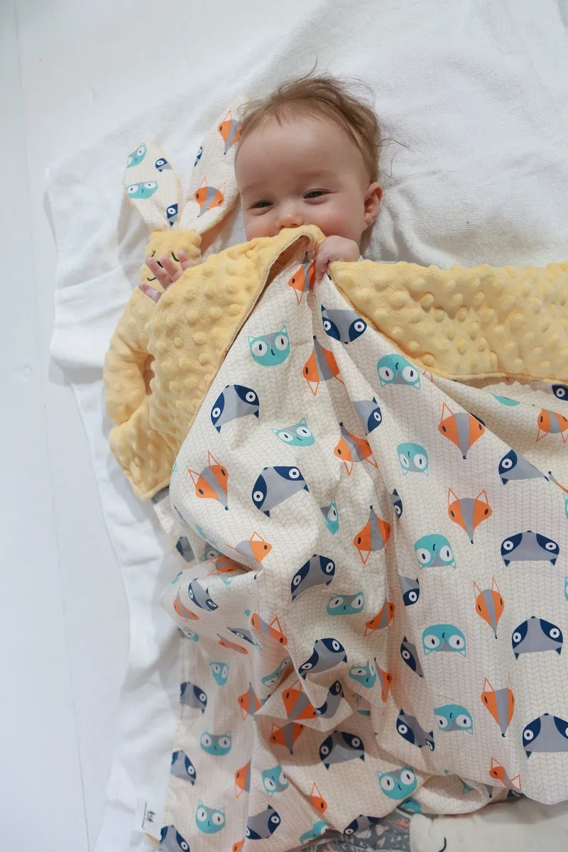 Детское одеяло для куклы; одеяло для новорожденных с героями мультфильмов; детская коляска; накидка для сна; Beanie; постельные принадлежности; одеяло для пеленания; детское банное полотенце