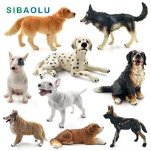 Dalmatian terrer labrador, estatueta de cachorro modelo animal bonsai decoração da casa em miniatura, acessórios de decoração de jardim das fadas modernas