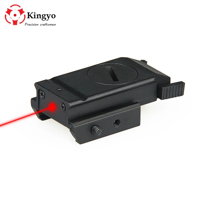 

Compact Hunting Tactical Red Dot Laser Sight Scope With Pressure Switch 20mm Picatinny Rail Mount