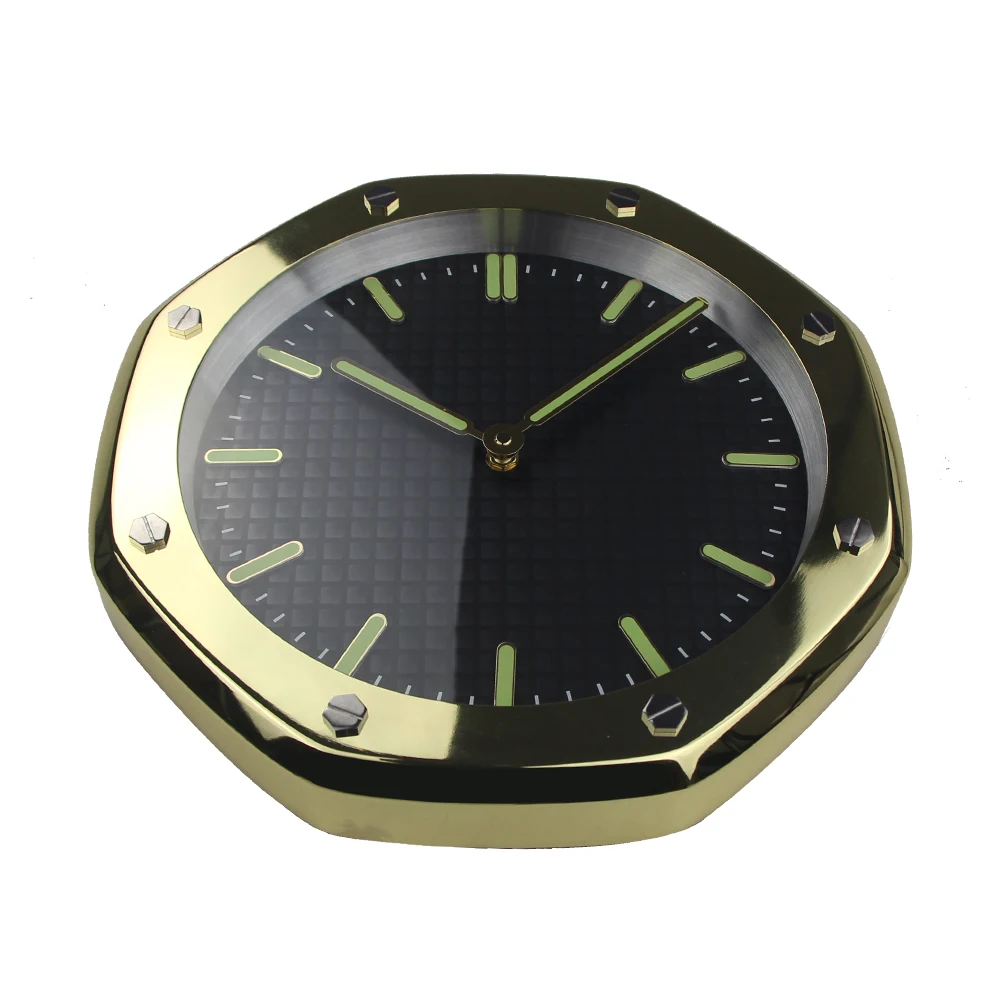 1 шт. T6118 часы настенные часы в форме со светящимися для домашнего декора