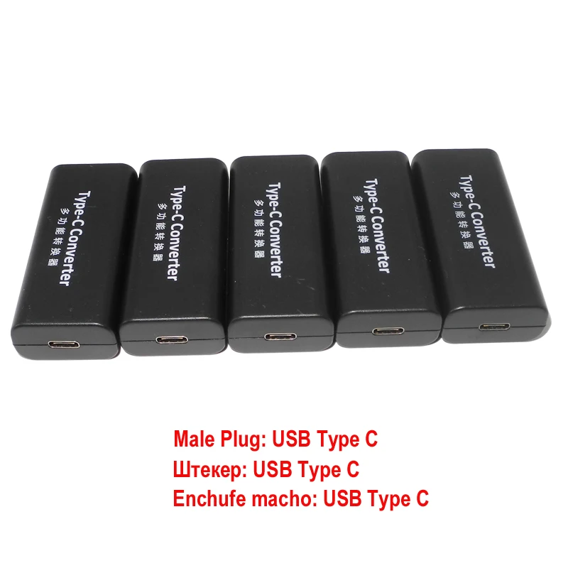 Laptop Power Jack Connector Dc Adapter Charger Converter for Lenovo Hp Asus 7.4*5.0 7.9*5.5mm Female to USB Type C Adaptor Male