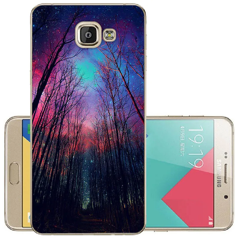 CROWNPRO سفور سامسونج غالاكسي A3 2016 حالة سيليكون SM-A310F الهاتف ل كوكه سامسونج A3 2016 غطاء ل فوندا سامسونج A3 2016 حالة