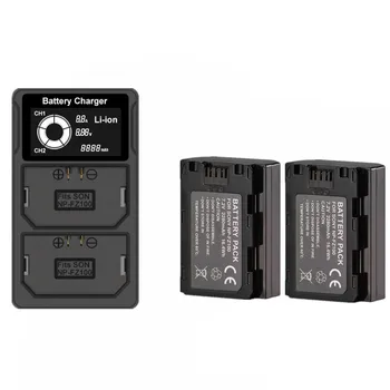 

2pcs 2280mAh NPFZ100 NP FZ100 Battery camera+LED Dual USB 2Slots Charger for Sony NP-FZ100 BC-QZ1 Sony a9 a7R III a7 III ILCE-9