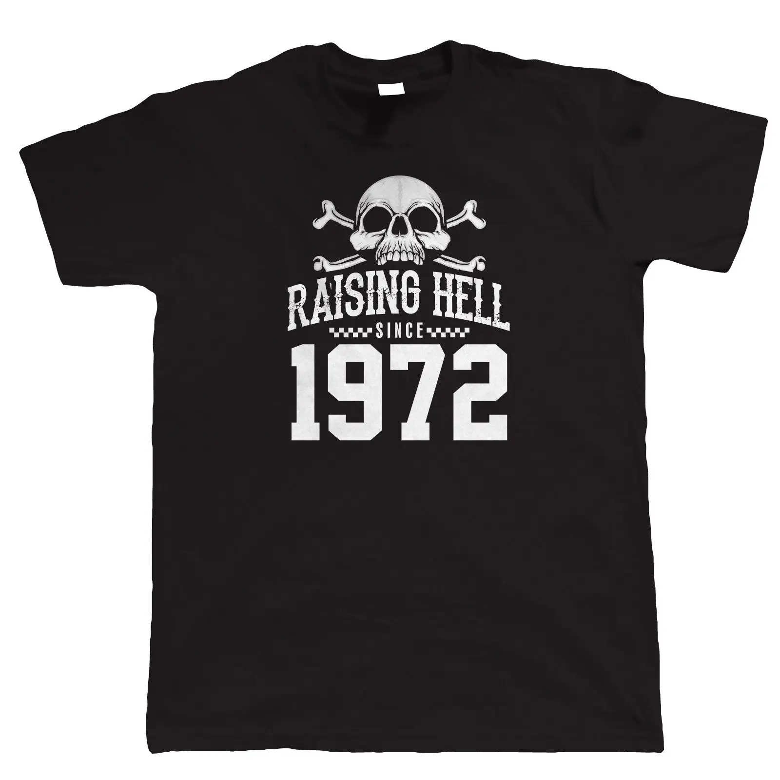RAISING HELL SINCE 1978 MENS T SHIRT FUNNY 40TH BIRTHDAY PRESENT GIFT SKULL TEE