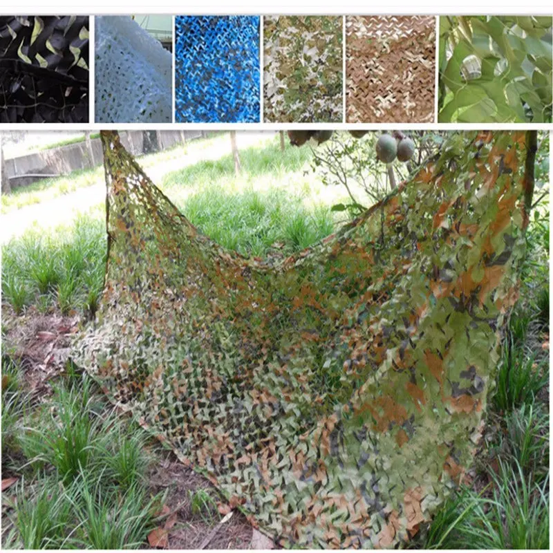 

9 Colors 3x3.5M Camouflage Nets Woodland Camo Neting for Mesh Paintball Games Hunting Camouflage Shade Deep Car Sun Shelter
