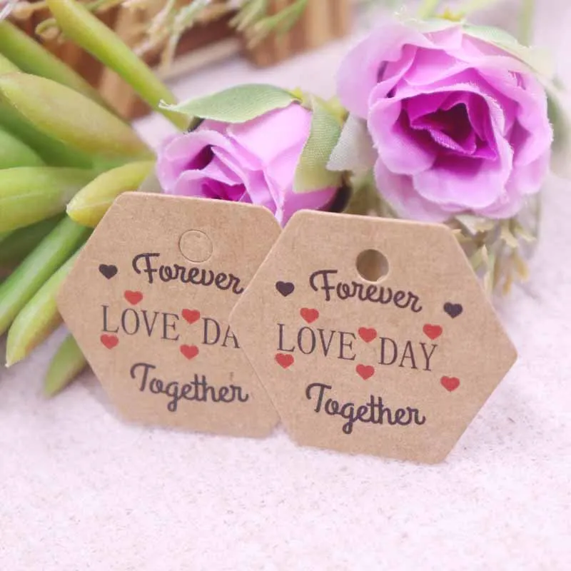 3x3 5 см 100 шт. DIY valentie TAG love day многоугольная Любовь Бабочка Милая подъемная карта
