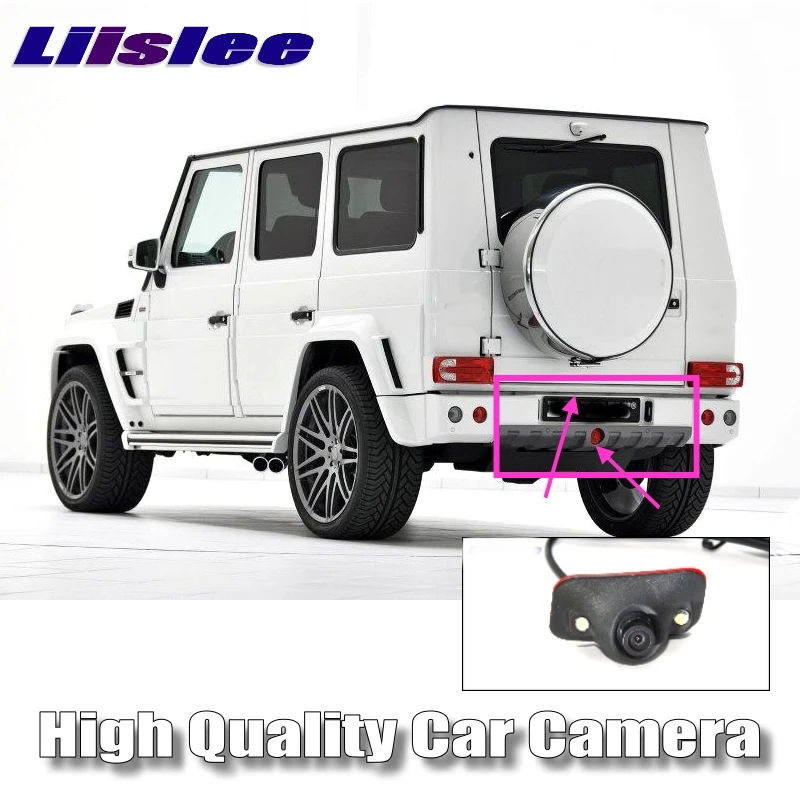 LiisLee Car Camera For Mercedes Benz G Class G Wagen W463 461 460 G320 G500 G550 G63 270 280 300 Under Front CAM RCA Rear Camera