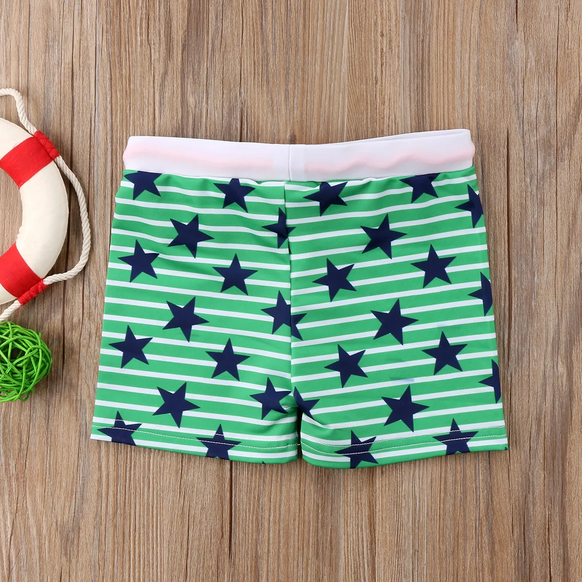 Boys Swimming Trunks Swim Shorts Skull Shark Stars Stripe Printed Summer Swimsuit Beachwear Kids Summer Trunks 6M-6Y