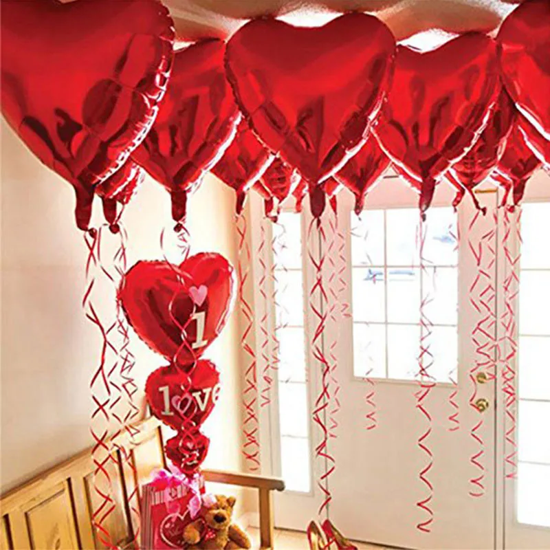 Red-Heart-Patterned-I-LOVE-U-Letter-Printed-Foil-Balloons-Wedding-Room-Valentine-s-Enagement-Party
