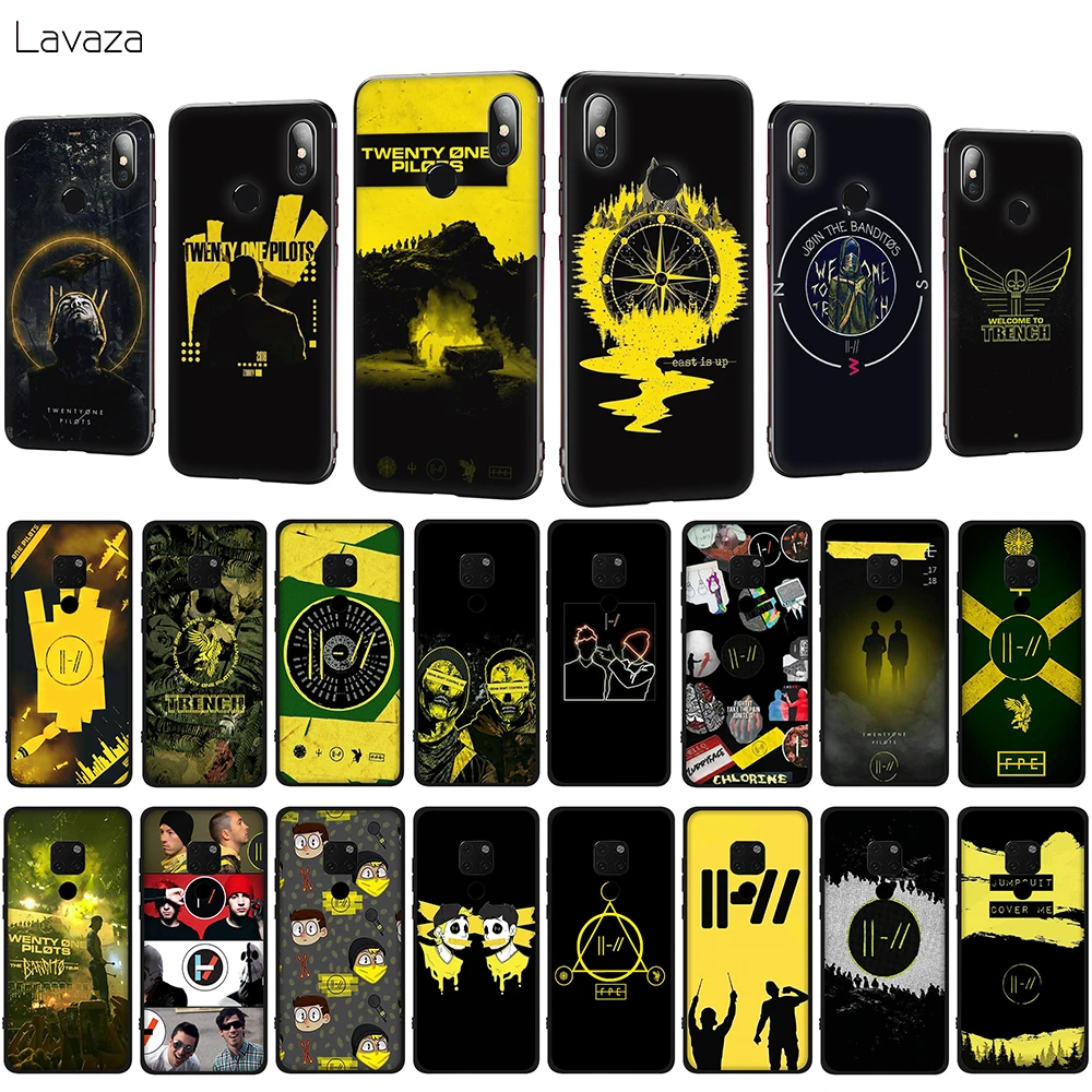 Мягкий чехол для телефона Lavaza Twenty One Pilots 21 Huawei Mate 10 20 P10 P20 P30 Lite Pro P Smart 2019 | Мобильные