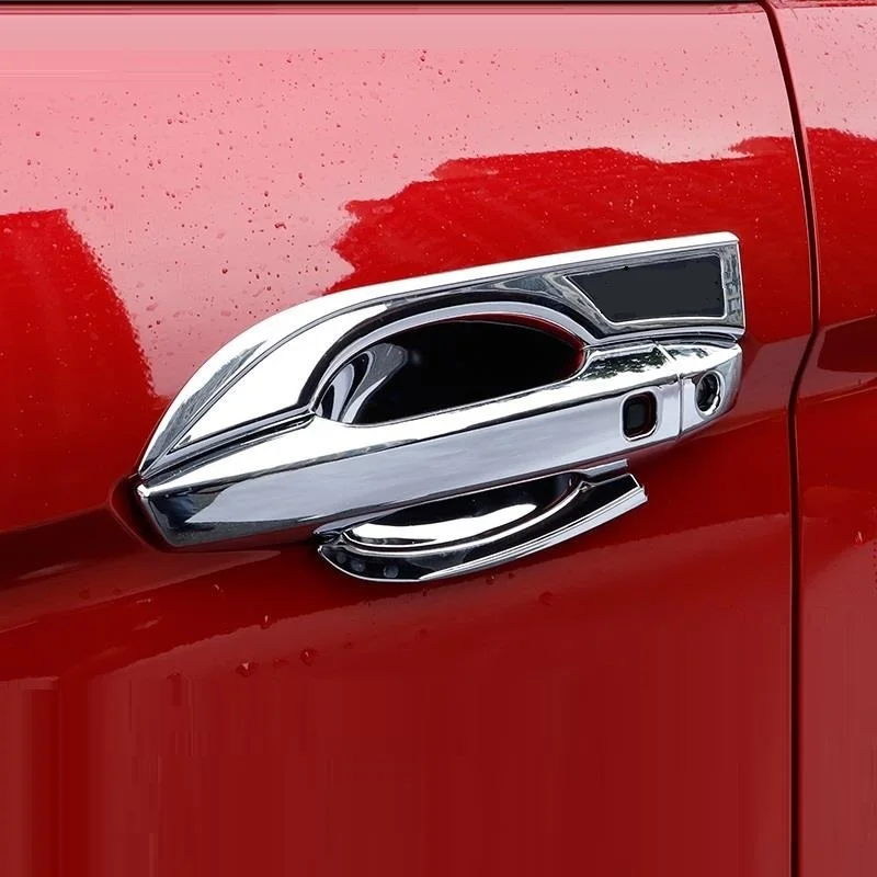 

Navigation Door Handle Foot Pedal Exterior Decorative Auto Protecter Accessories Decoration 18 19 FOR Mitsubishi Eclipse Cross