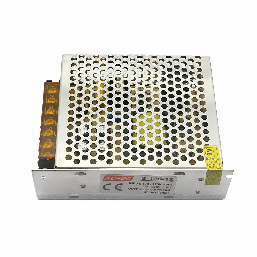 Горячие продажи Трансформаторы освещения 110 V 220 V к DC 12 V 1A 2A 3A 5A 10A 15A 20A 30A 40A 50A 60A CCTV/led полосы питания адаптер