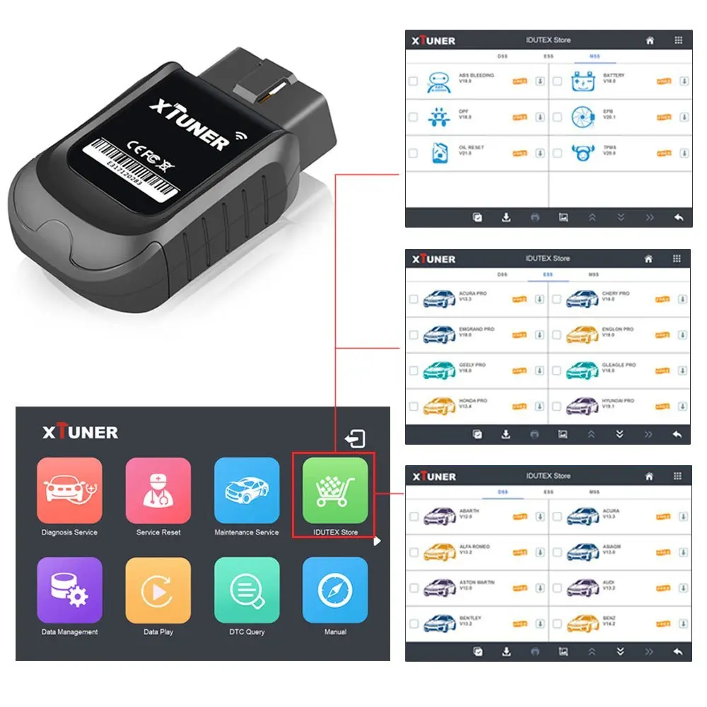 - Newest Vpecker EasyDiag E1 OBD2 Scanner  Wifi  obd  Car Diagnostic Tool Full Systems Auto Scanner