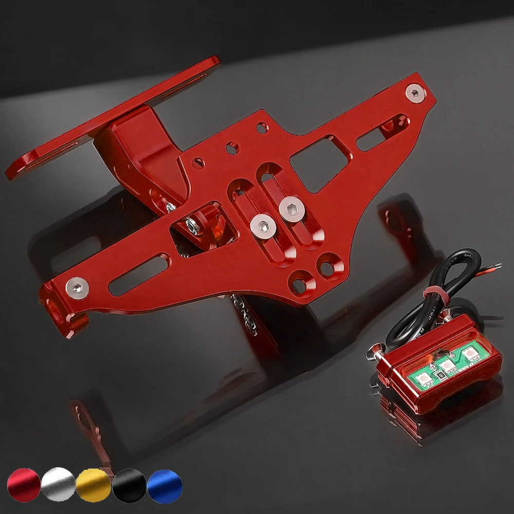 

Motorcycle CNC License Plate Bracket Licence Plate Holder Frame Number Plate For KTM 640 LC4 690 SMC 2008 2009 2010 2011