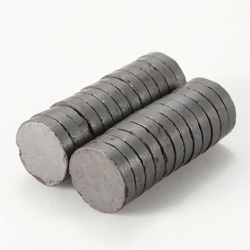 25Pcs 14mm x 3mm Y30 Round Magnets C8 Ferrite Magnets Disc Craft Fridge DIY 14x3mm Magnet 14 30 x 45см