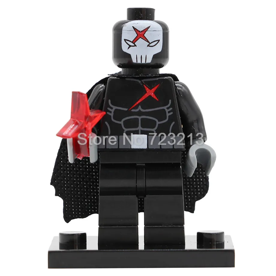 

Single Sale PG1123 Movie Red X man Legoingly Figure Building Blocks Set Model Kits Bricks Toy for Children