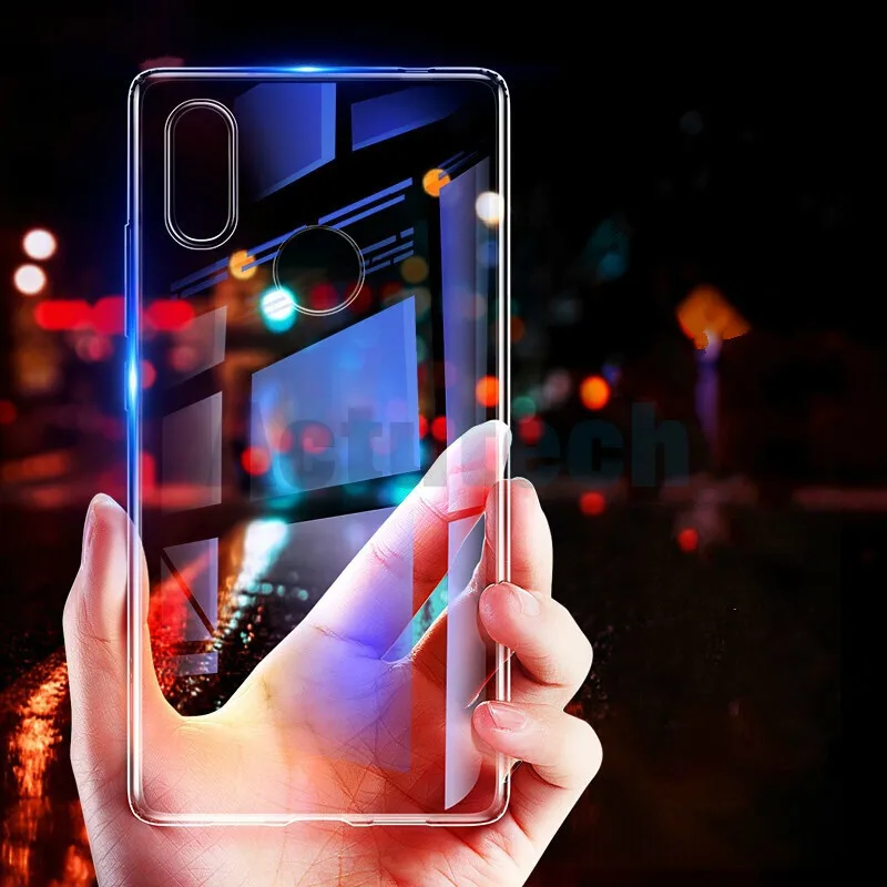 Прозрачный мягкий чехол из ТПУ для Xiaomi Mi 8 lite max 3 5X 6X Redmi 6 6A 5 plus Note 7 6Pro 5A 4X