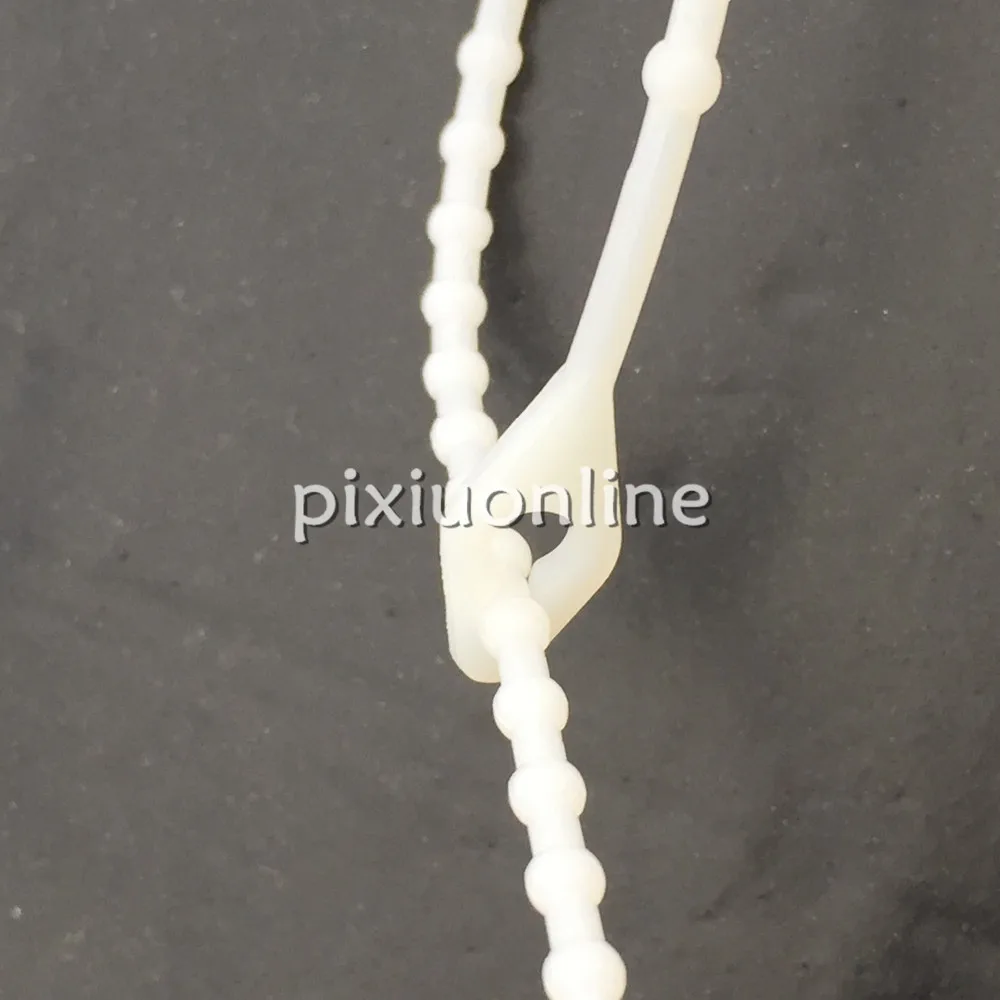 100pcs/lot DS140 Beaded Nylon Cable Ties Releasable 3*180mm Width 2.5mm