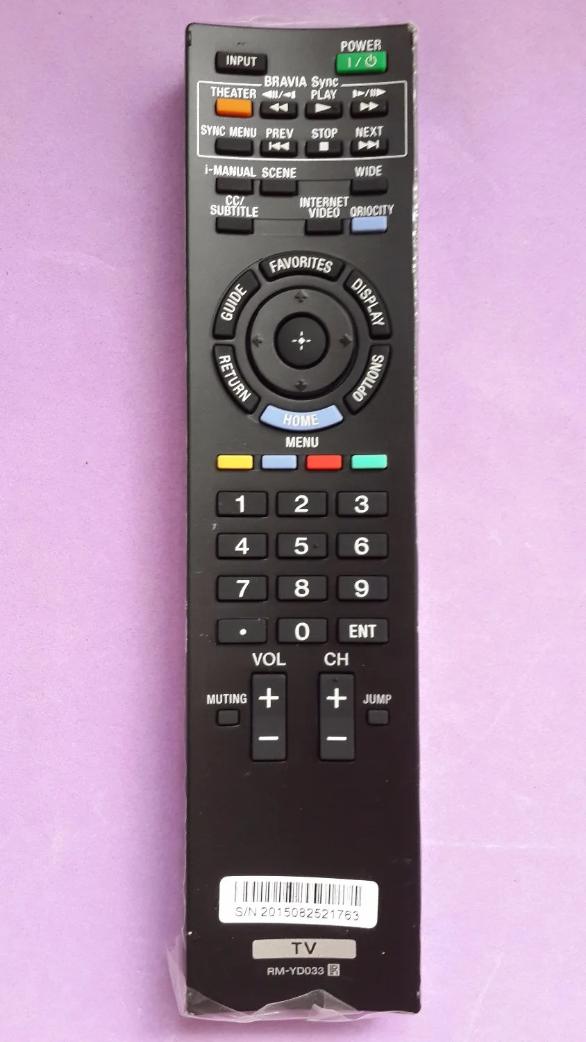 New Original For Sony TV Remote Control for KDL40EX600, KDL40HX701