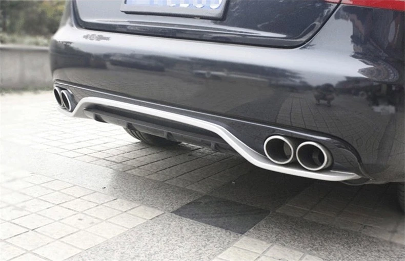  Car Rear Lip Spoiler For Audi A4 B8 2009.2010.2011.2012 High Quality Brand New ABS Bumper Diffuser 