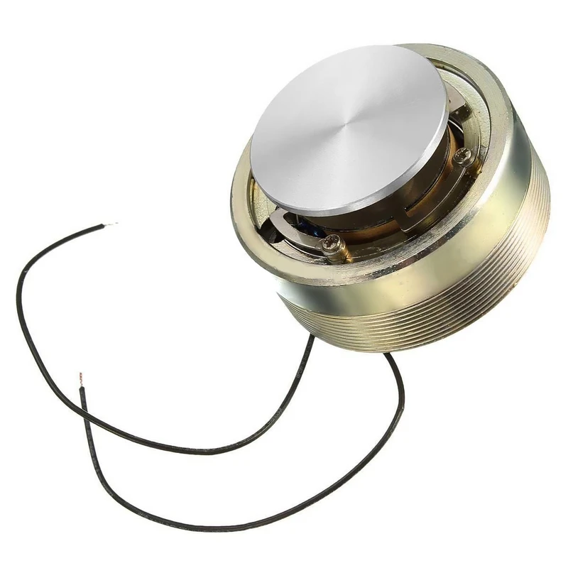 New 50MM 25W 4 Ohms Full-range Resonance Speaker Aluminum+Iron Bass Vibration Speakers 50 x 30mm Mayitr
