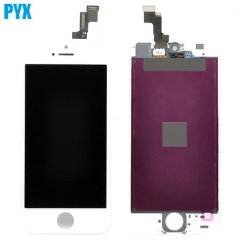 

5PCS/LOT For iPhone 5S LCD Display and Touch Digitizer Assembly Black White Free Shipping