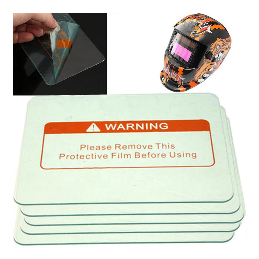 1pc Welder Mask Lens Welding Helmet Solar Auto Darkening Anti-Glare Protect Transparent Replaceman | Инструменты