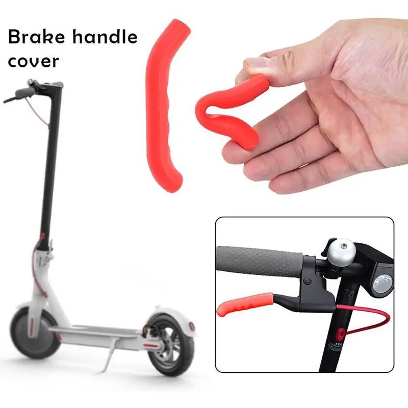 2pc Brake Grips Protector Cover For Xiaomi Electric M365 Scooter PU J4A3