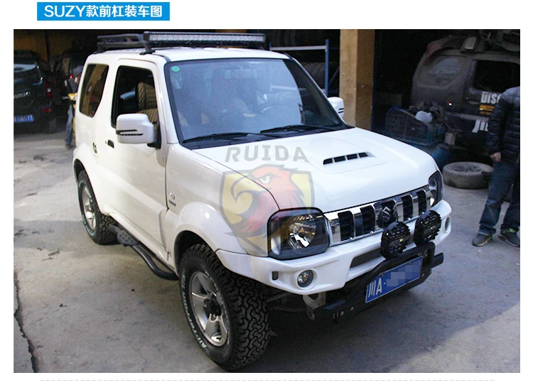 Передний бампер для Suzuki Jimny в ABS undercoated