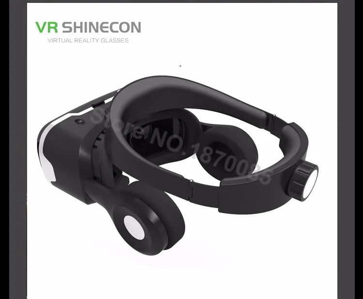 Newest VR Shinecon 4.0 Google cardboard VR BOX with Headphone VR Virtual Reality 3D Glasses PK Z4 For 4.5-6.0 inch Smartphone (14)