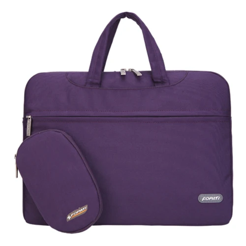 13 inch Laptop Bag Notebook Shoulder Messenger Bag Men Women Handbag Sleeve (Purple)-in Laptop ...