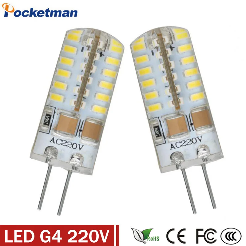 

High Power SMD3014 3W/4W/6W/7W 220V 230V 240V G4 LED Lamp led light 360 Beam Angle LED Bulb Lamps warranty