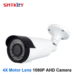 NVP2440 Sony IMX323 4X двигателя зум 2MP AHD Камера AF 2.8-12 мм объектив с автофокусировкой 4X Увеличить Водонепроницаемый 1080 P AHD CCTV Камера OSD кабель