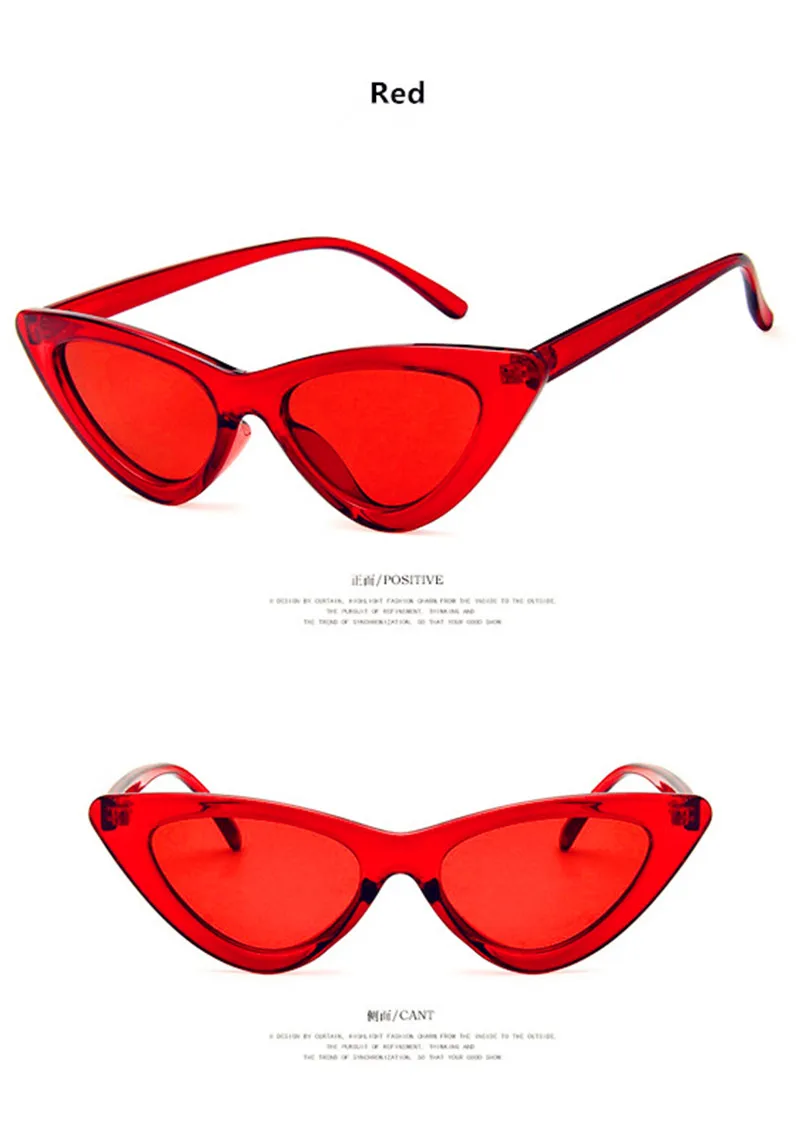Новые модные милые сексуальные женские солнцезащитные очки кошачий глаз, Женские винтажные брендовые маленькие солнцезащитные очки, женские солнцезащитные очки UV400