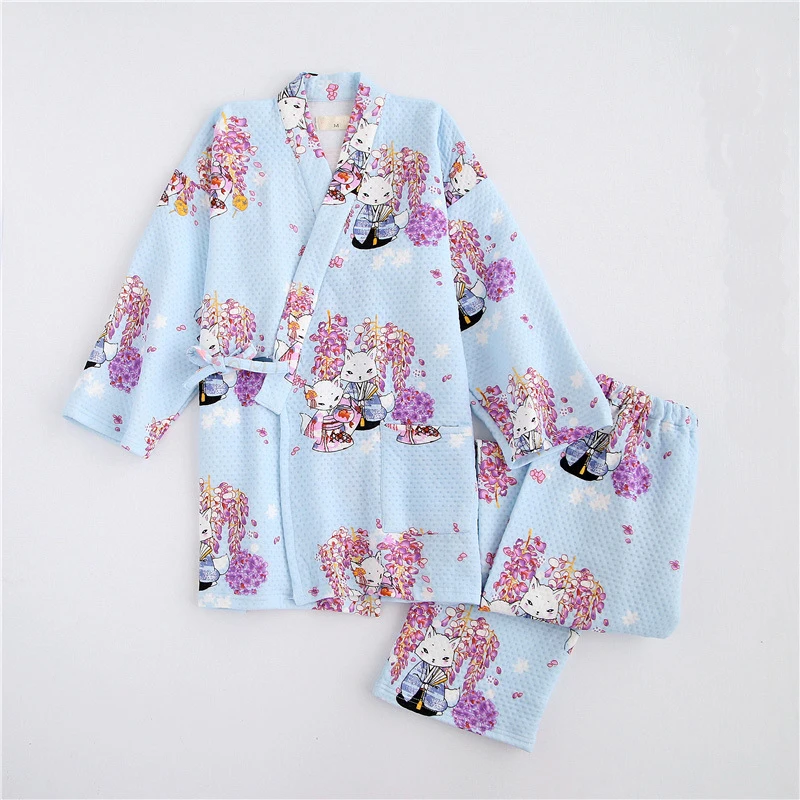  winter kimono Pajamas sets (2)