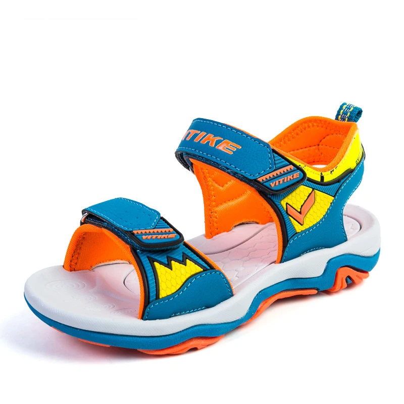 2016 Summer New Boys Outdoor Beach Sandal Casual Kids Leather Shoes