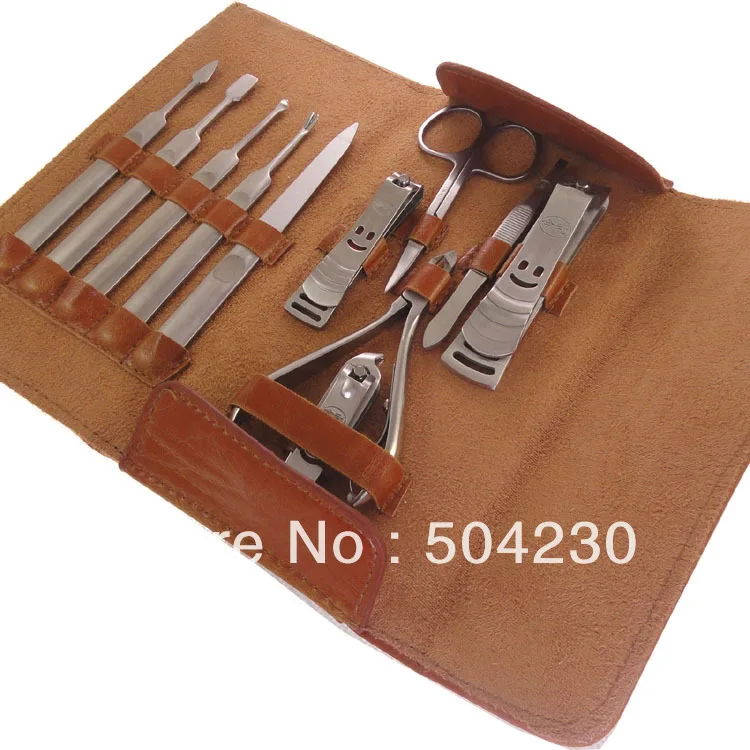 

11-in-1 Man And Womens Stainless steel Toe Acrylic Nail Art Clipper And Trimmer Set Cutter Pedicure Manicure Kit