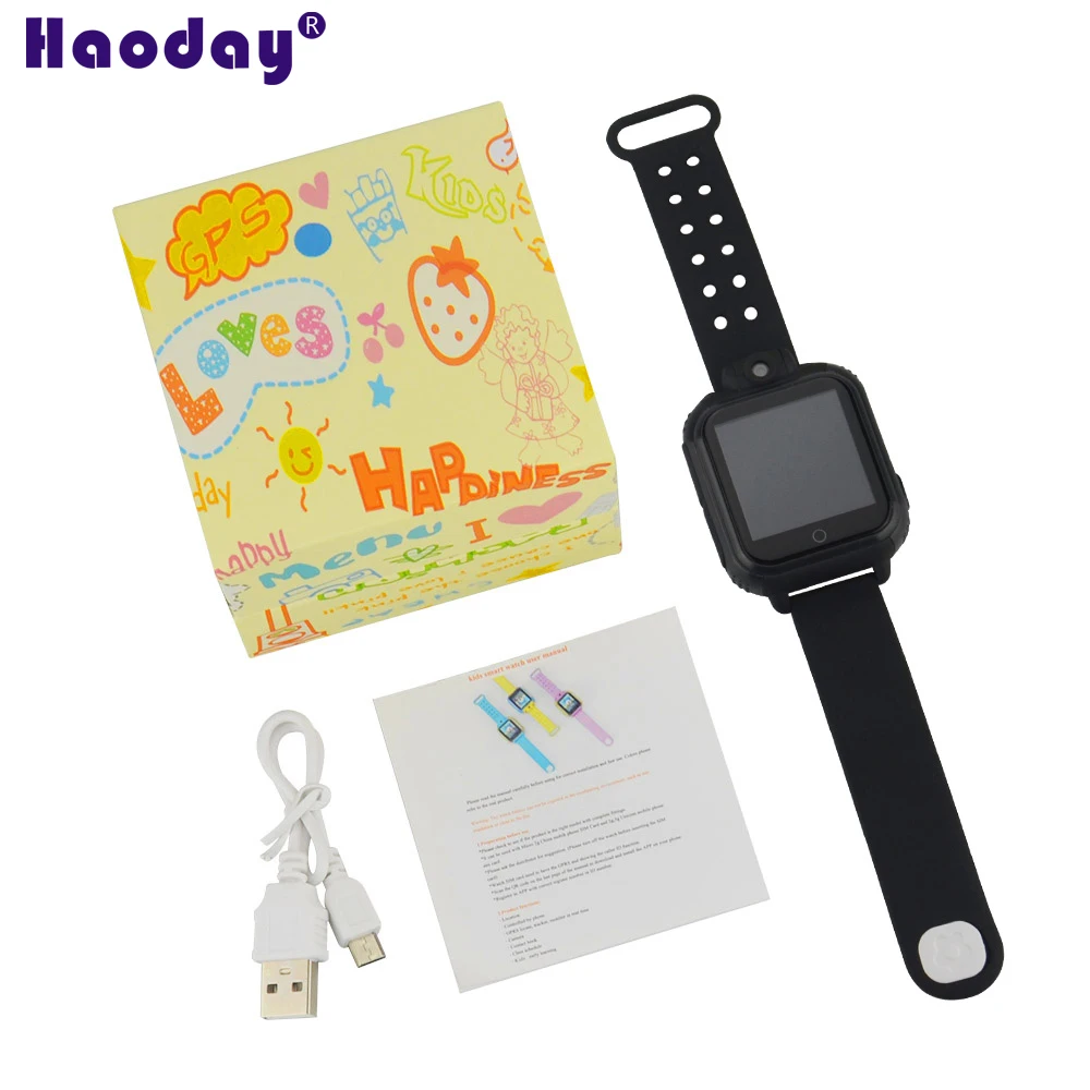 

3G GPS Watch Tracker G75 with Fall Alarm and Alarm Clock 1.54 Inch Touch Screen Anti-lost Watch Phone for Kids Children