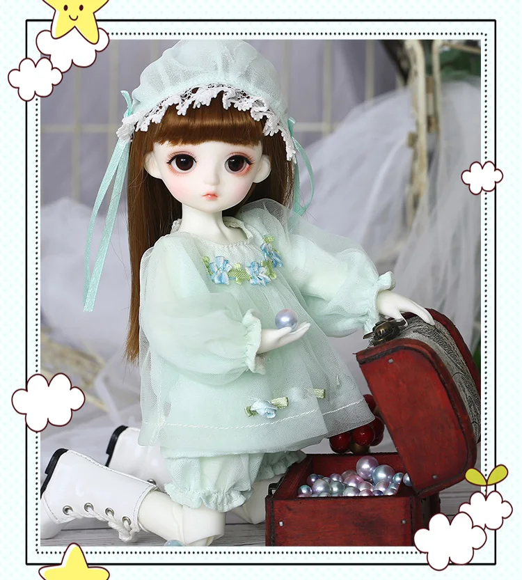 Linachouchou Marie 1/6 BJD SD кукла для девочек костюм полный набор Oueneifs Yosd Littlefee смолы игрушки бесплатные глаза