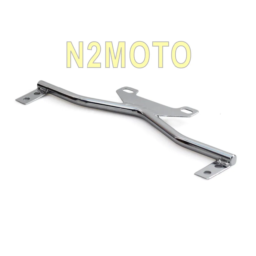 

Motorcycles Chrome Universal Headlight Spotlight Bar Bracket Turn Signal Mount Clamp for Harley Honda Kawasaki Suzuki Custom