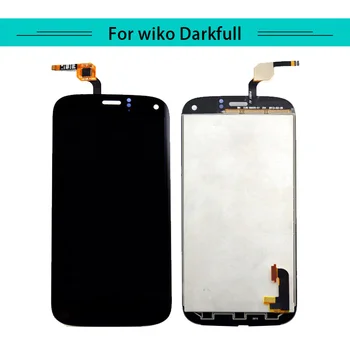 

Tested 3pcs For Wiko Darkfull Full LCD Display Assembly Complete with touch Screen Replacement Free Shipping