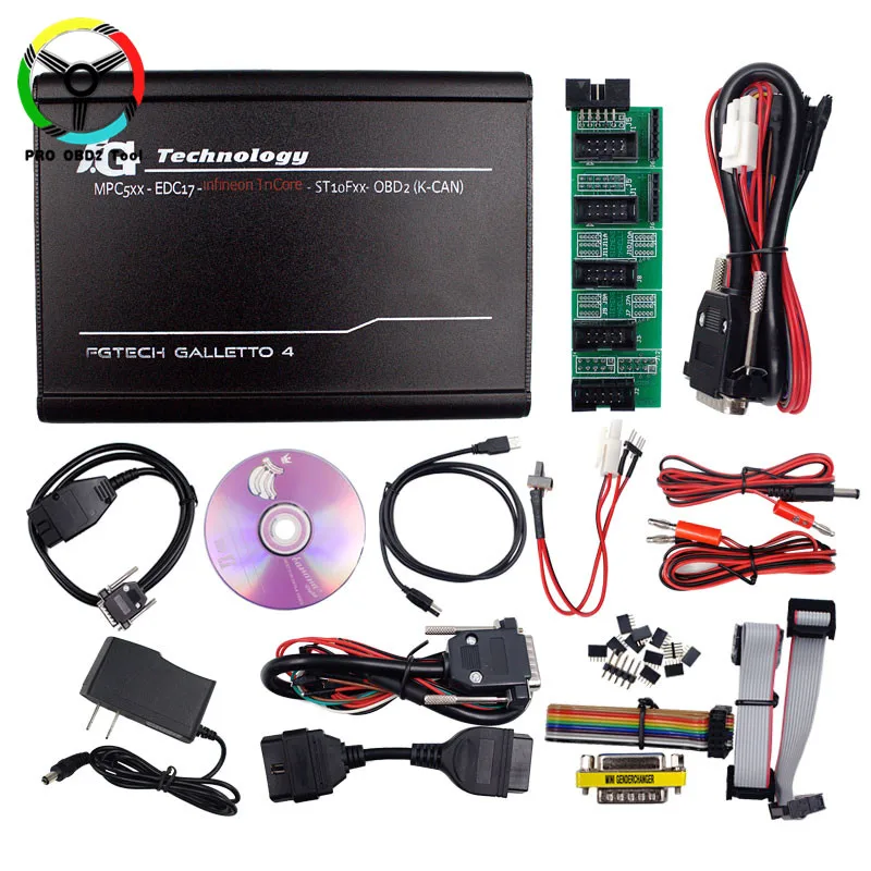 Нет необходимости в активации Fgtech Galletto V54 Master 4 ECU чип Тюнинг инструмент EUROPEO версия FG Tech V54 OBM-TriCore OBD K-CAN автомобиль грузовик