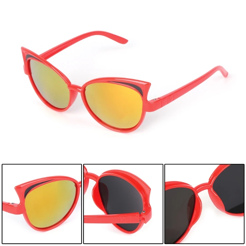 Kids Sunglasses Children Reflective Random Color PC Fashion UV400